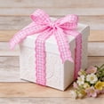 thumbnail image 1 of 5 Yards Gingham Plaid Ribbon Checked Wavy Edge Ribbon Polyester Woven Plaid Edging for Hair Accessories Flower Gift Wrapping Bouquet Clothes Decoration, 1 of 5