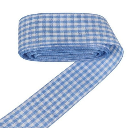 5 Yards Gingham Ribbon Plaid Ribbon for Gift Wrapping Party Wedding Christmas Decoration