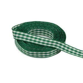 5 Yards Gingham Ribbon Plaid Ribbon for Gift Wrapping Party Wedding Christmas Decoration