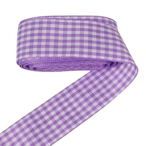 5 Yards Gingham Ribbon Plaid Ribbon for Gift Wrapping Party Wedding Christmas Decoration