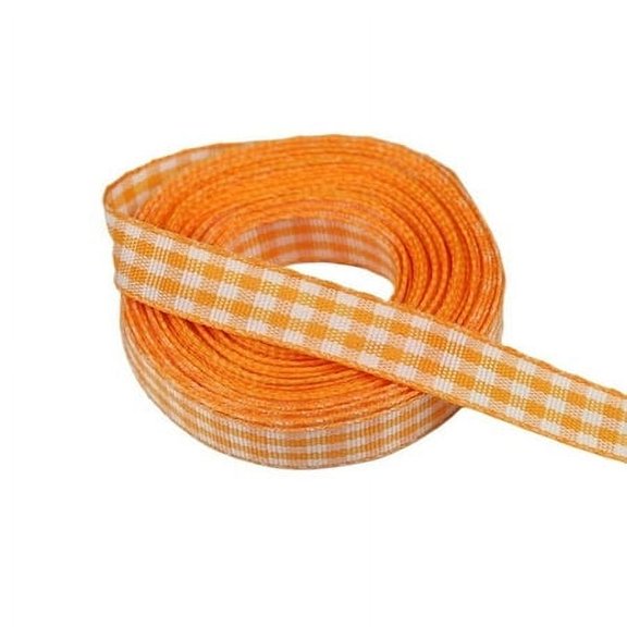 5 Yards Gingham Ribbon Plaid Ribbon for Gift Wrapping Party Wedding Christmas Decoration