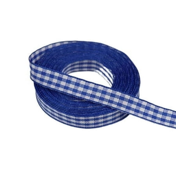 5 Yards Gingham Ribbon Plaid Ribbon for Gift Wrapping Party Wedding Christmas Decoration