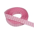 thumbnail image 1 of 5 Yards Gingham Ribbon Plaid Ribbon for Gift Wrapping Party Wedding Christmas Decoration, 1 of 4