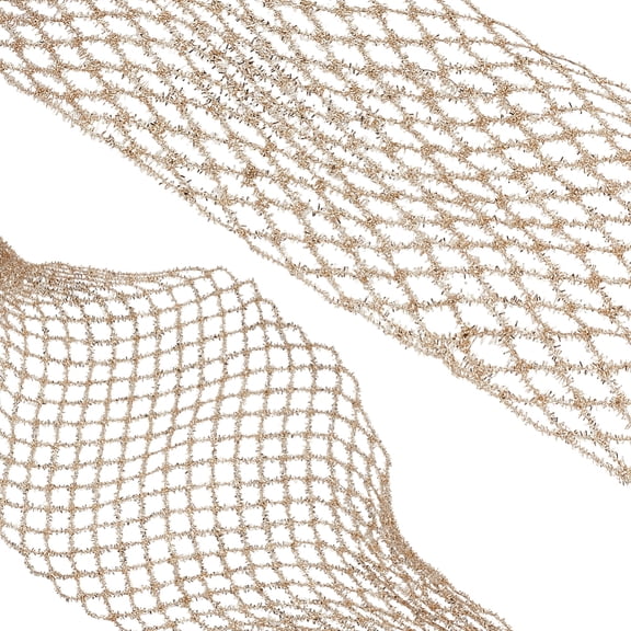 5 Yards Stretchable Metallic Mesh Ribbon 2" to 7.4" Wide Glitter Wired Ribbon Decorative Mesh Ribbons Craft Trim Ribbons