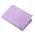 thumbnail image 1 of 5 Yards Tulle Fabric, 63inch Glitters Tulle Fabric Rolls Sequin Ribbon Netting Fabric for Tutu Skirt Dress, Purple, 1 of 6
