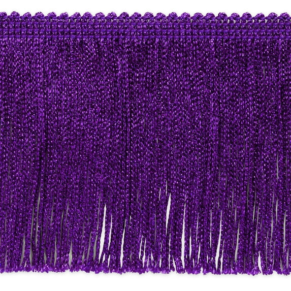 5 Yards of 4" Metallic Chainette Fringe Trim