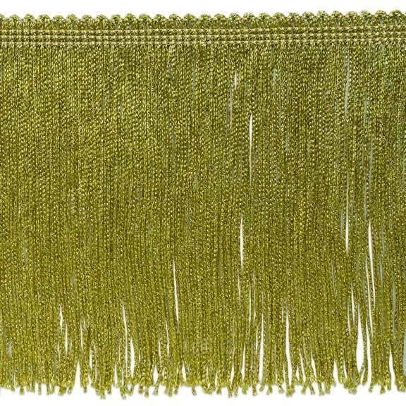 5 Yards of 6" Metallic Chainette Fringe Trim