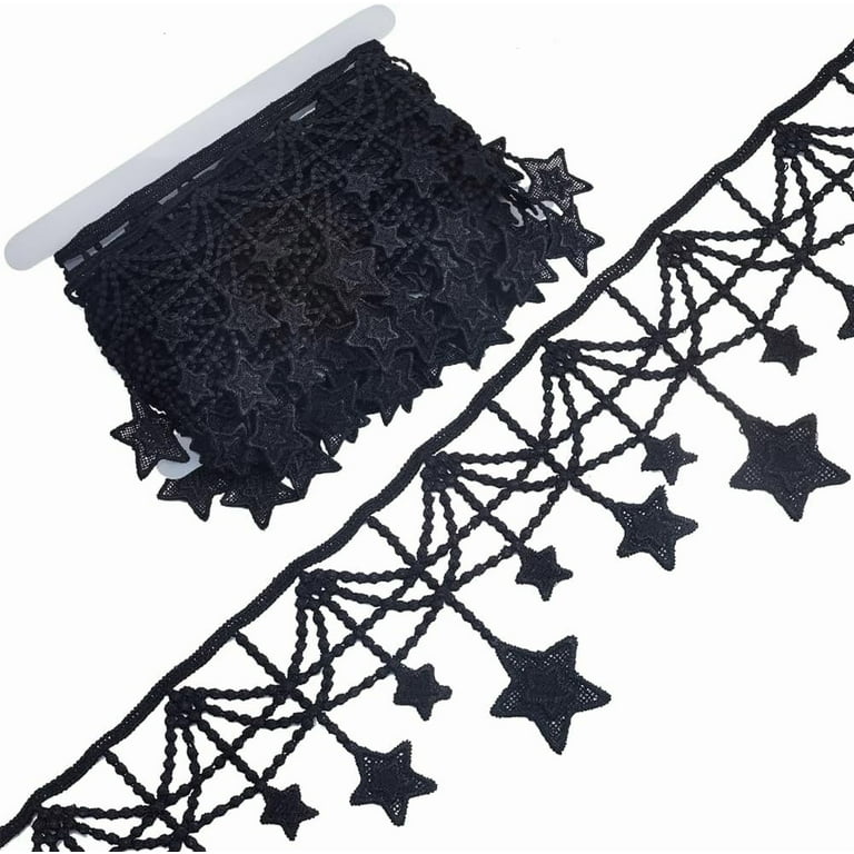 5 Yards Lace Trim Ribbon Lace Embroidered Edge DIY Sewing Craft Trimming - Foto 4