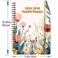 thumbnail image 1 of 5-Year Monthly Planner 2026-2030, Organized Calendar with Julian Dates, Monthly Tabs, Notes Pages, and Important Contacts for Better Time Management, 1 of 1