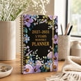 thumbnail image 1 of 5 Year Monthly Planner 2027-2031, Floral 60 Month Schedule Organizer with Wire Binding and Elastic Closure for Goals, Important Dates, Habits and Home or Office Planning, 8.26 x 5.9 inch, 1 of 5