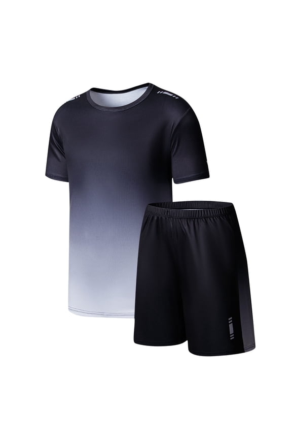 5 Year Old Boy Clothes Set Boys Clothes Boys Summer Sets Sports Sets Fashion Boys' Casual Short Sleeve Shirt Short Pants Sports Suit Sweat-Absorbent Quickly Dry Summer Sets(4-16 Years)