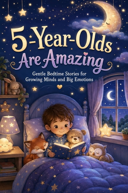5 Year Olds Are Amazing: Gentle Bedtime Stories for Growing Minds and Big Emotions, (Paperback)