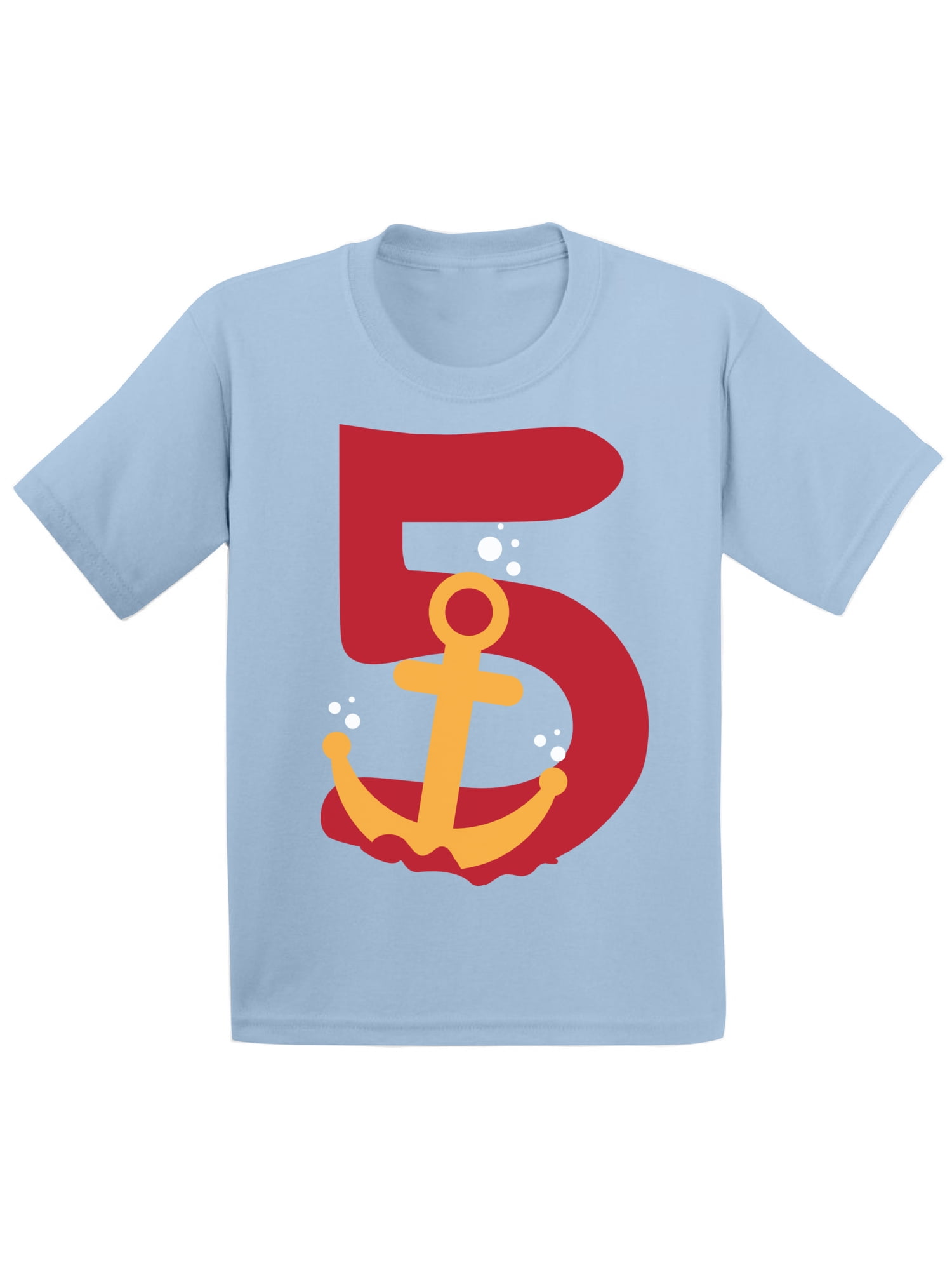 5 Years Old Kids Outfit Anchor Five 2T Shirts 3T Clothes 5 Years Old