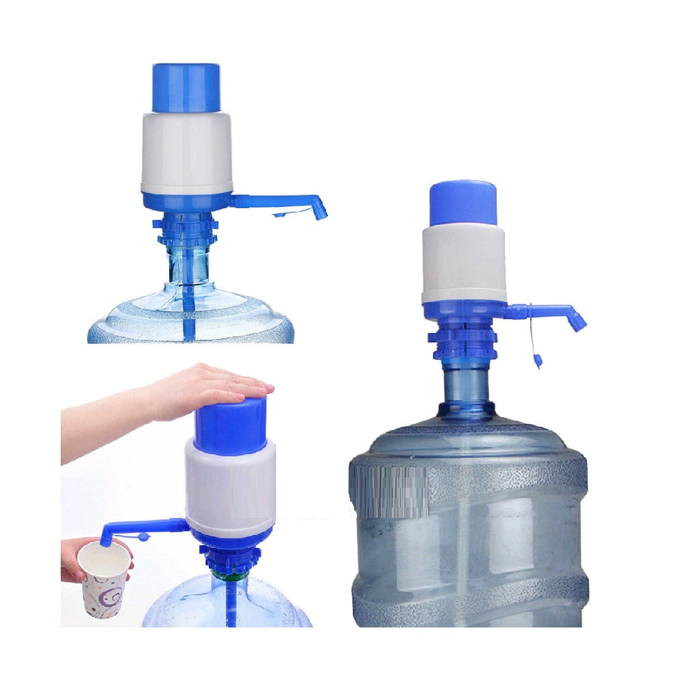 5 and 6 Gallon Hand Pump for Water Bottle Jug Manual Drinking Tap ...