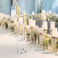 thumbnail image 1 of 5-arm Candle Holder, Acrylic Clear Candle Holder, Clear Candle Holder for Weddings, Birthdays, Party Event, Centerpieces Decorations, 1 of 21