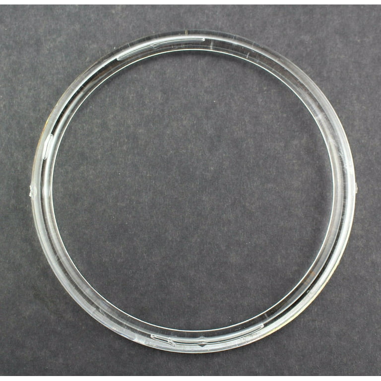 5 Clear Plastic Rings 12 Pieces