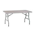 thumbnail image 1 of 5 foot Resin Light Gray Multi Purpose Table, 1 of 2