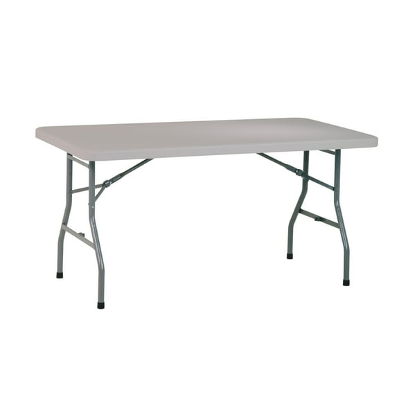5 foot Resin Light Gray Multi Purpose Table