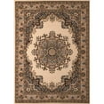 thumbnail image 1 of 5 ft. 3 in. x 7 ft. 2 in. Dallas Floral Kirman Area Rug, Ivory, 1 of 1