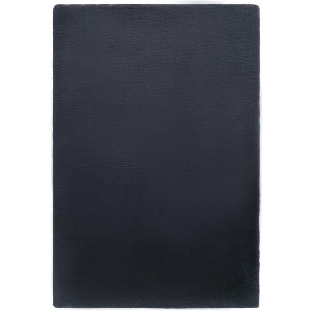 5 ft. 3 in. x 7 ft. 2 in. Faux Rabbit Fur Lulia Rectangle Machine Made