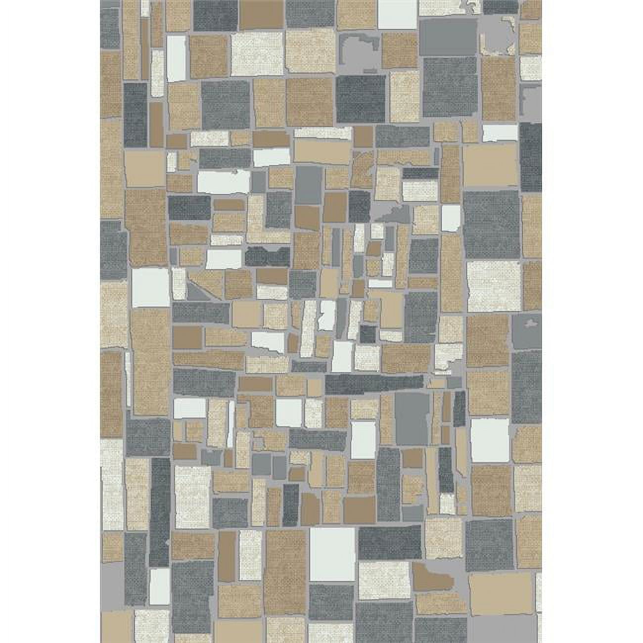 5 ft. 3 in. x 7 ft. 3 in. Denver Cobblestone Area Rug - Multi Color ...