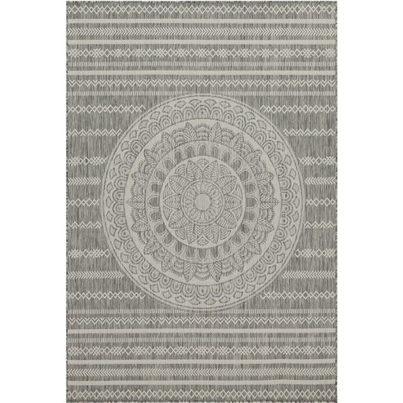 5 ft. 3 in. x 7 ft. 3 in. Flatweave - Elegant & Durable - Home Indoor/Outdoor - Easy to Clean Rug