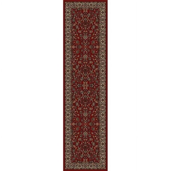5 ft. 3 in. x 7 ft. 7 in. Persian Classics Kashan - Red