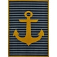 thumbnail image 1 of 5 ft. 4 in. x 7 ft. 8 in. Safe Mooring Rectangle Rug  Yellow, 1 of 1
