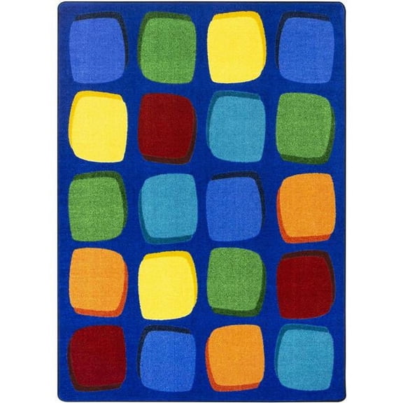 5 ft. 4 in. x 7 ft. 8 in. Seat Yourself Children Area Rug Multi Color
