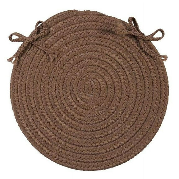 5 ft. Boca Raton Round Rug, Cashew
