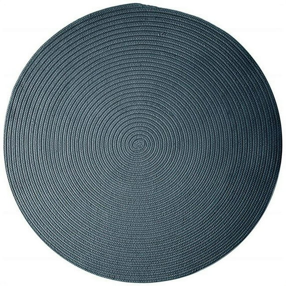 5 ft. Boca Raton Round Rug, Lake Blue