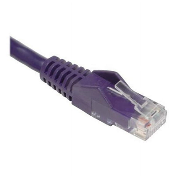5 ft. Cat5, Cat5e Snagless Molded Patch Cable - Purple
