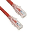 thumbnail image 1 of 5 ft. Cat6 550 MHz UTP Ethernet Network Patch Cable with Clear Snagless Boot, Red, 1 of 1