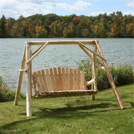 5 ft. Cedar Log Yard Swing