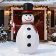 thumbnail image 1 of Magotan 5ft Christmas Inflatables Outdoor Decoration Snowman Christmas Blow Ups with Built in LED Lights Xmas Garden Yard Lawn Decoration, 1 of 7