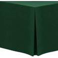 5 ft. Fitted Polyester Tablecloth Fits 30 x 60Inch Banquet and