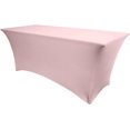 5 ft. Fitted Spandex Table Cover Fits 24 x 60Inch Banquet and