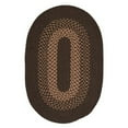 thumbnail image 1 of 5 ft. Madison Wool Blend Round Area Rug - Roasted Brown, 1 of 1