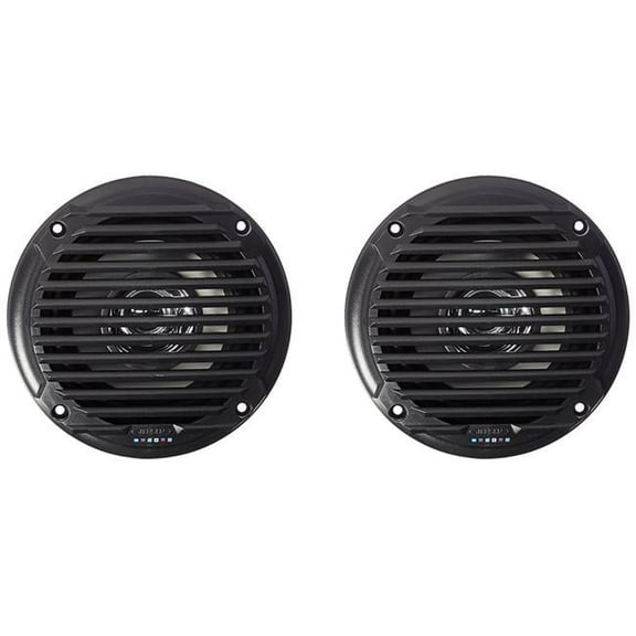 5 ft. Marine Speakers - Black