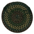 thumbnail image 1 of 5 ft. Midnight Reversible Round Rug, Deep Forest, 1 of 1