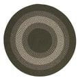 thumbnail image 1 of 5 ft. North Ridge Round Braided Rug, Olive, 1 of 1