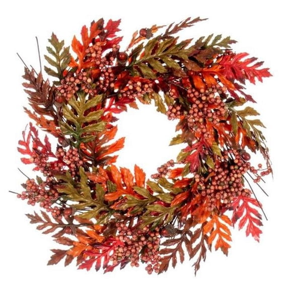 5 ft. Oak Leaf, Acorn & Berry Garland