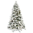 thumbnail image 1 of 5 ft. Pre-Lit LED Full Fir Artificial Christmas Tree with 200 Twinkling Warm Yellow Lights & Memory Wire, 1 of 7