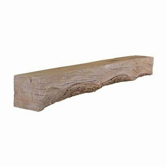 5 ft. Rickhouse Fireplace Mantel, Pale Honey