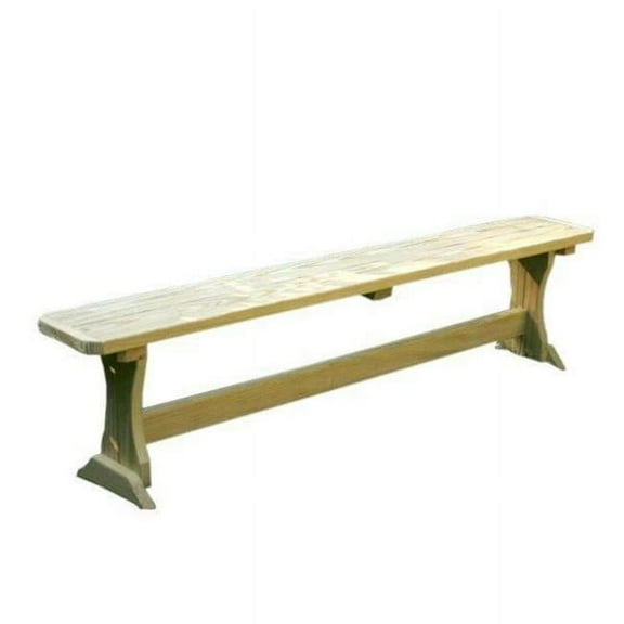 5 ft. Treated Pine Trestle Garden Bench
