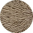 thumbnail image 1 of 5 ft. Troy Collection Ripple Woven Round Area Rug, Beige, 1 of 1