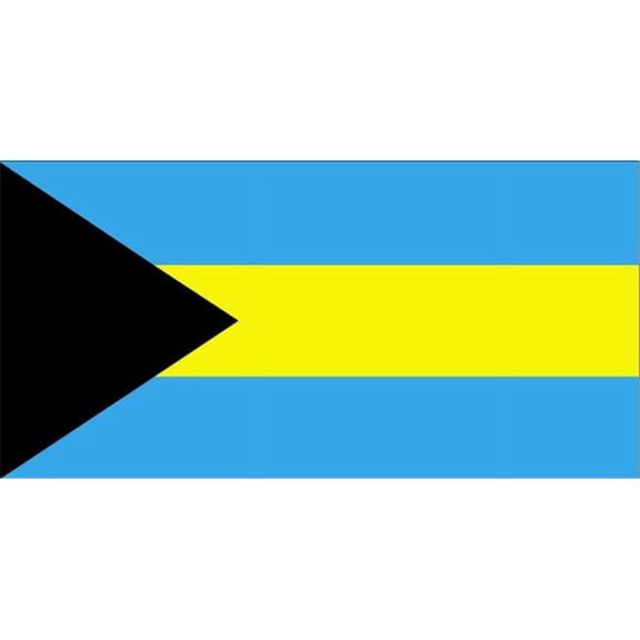 5 ft. X 8 ft. Nyl-Glo Bahamas Flag