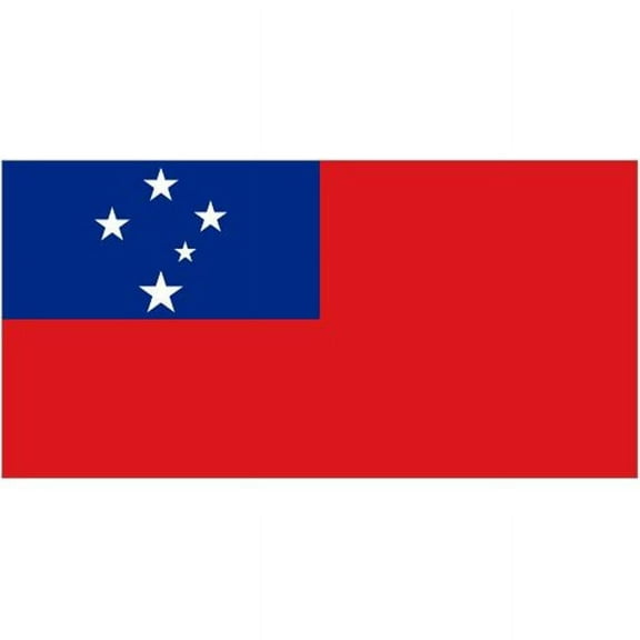 5 ft. X 8 ft. Nyl-Glo Western Samoa Flag