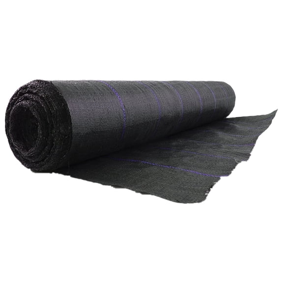 5 ft. x 12 ft. Polyethylene Woven Geotextile Fabric Floor Underlayment for Holding Soil and Sand
