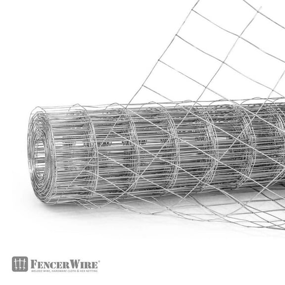 5 ft. x 50 ft. 14-Gauge Welded Wire Fence with Mesh 2 in. x 4 in.